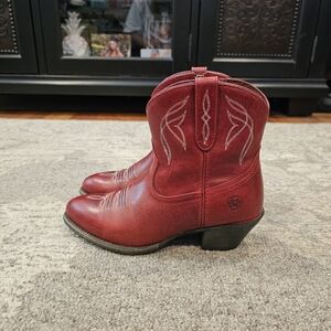 Ariat Red Cowboy Boots